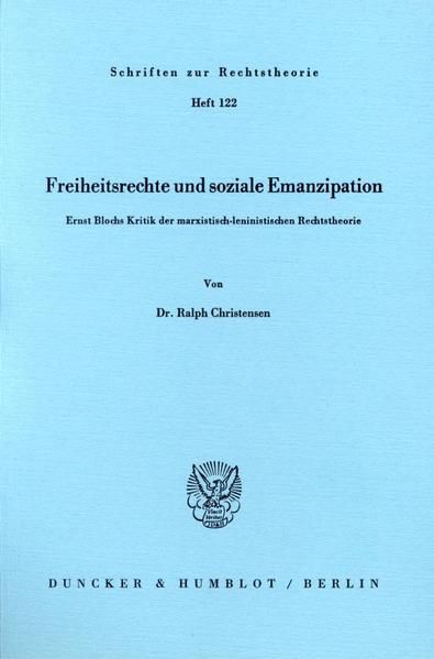 Produktbild: Freiheitsrechte und soziale Emanzipation.