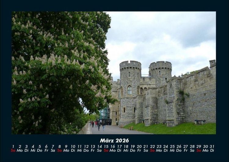 Produktbild: London 2026 Fotokalender DIN A4