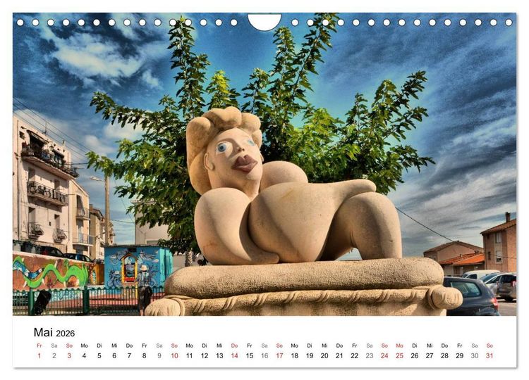 Produktbild: Frankreich- St&auml;dte und D&ouml;rfer des Languedoc-Roussillon (Wandkalender 2026 DIN A4 quer), CALVENDO Monatskalender