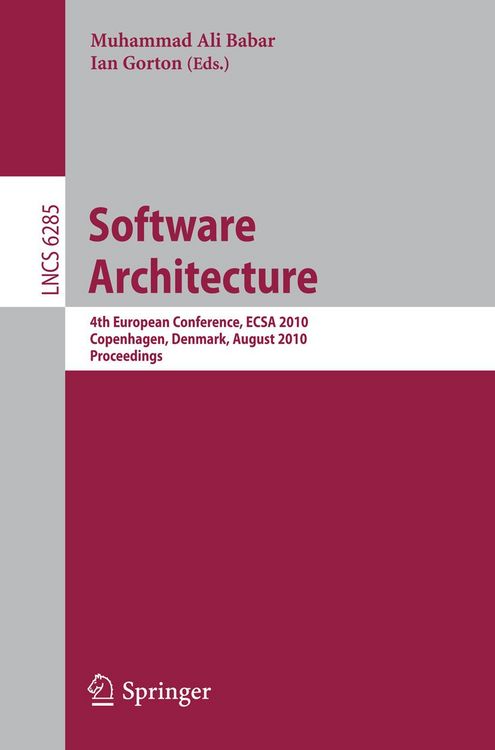 Produktbild: Software Architecture