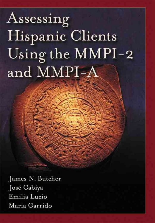 Produktbild: Assessing Hispanic Clients Using the MMPI-2 and MMPI-A