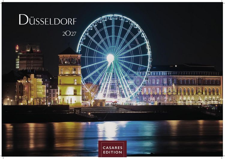Produktbild: D&uuml;sseldorf Kalender 2027 &ndash; Wandkalender | Fotokalender Deutschland 50x35cm &ndash; 12 gro&szlig;formatige Fotomotive in Top-Qualit&auml;t der Rheinmetropole