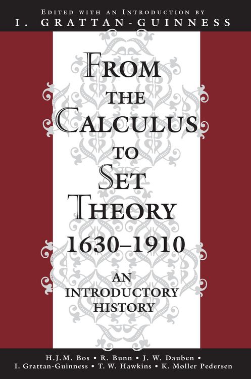 Produktbild: From the Calculus to Set Theory 1630-1910