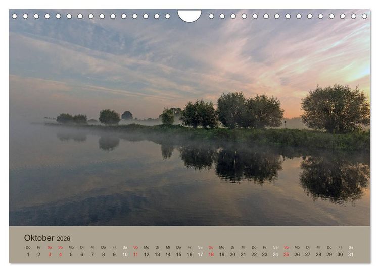 Produktbild: Lichtstimmungen im sch&ouml;nen Schleswig Holstein (Wandkalender 2026 DIN A4 quer), CALVENDO Monatskalender