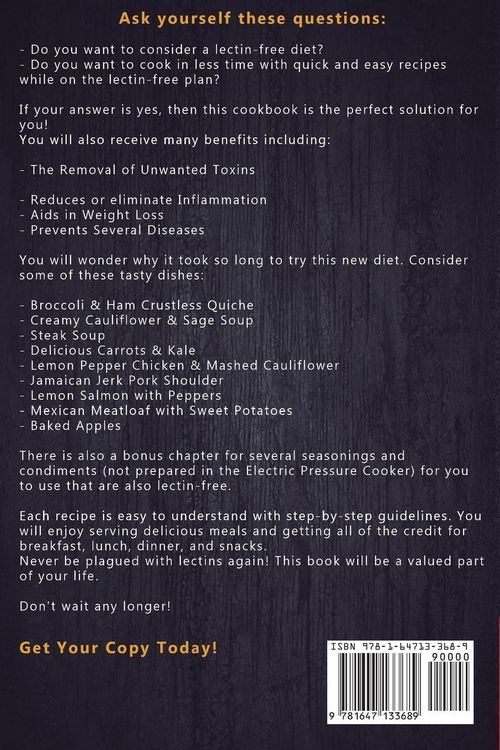 Produktbild: Lectin Free Cookbook