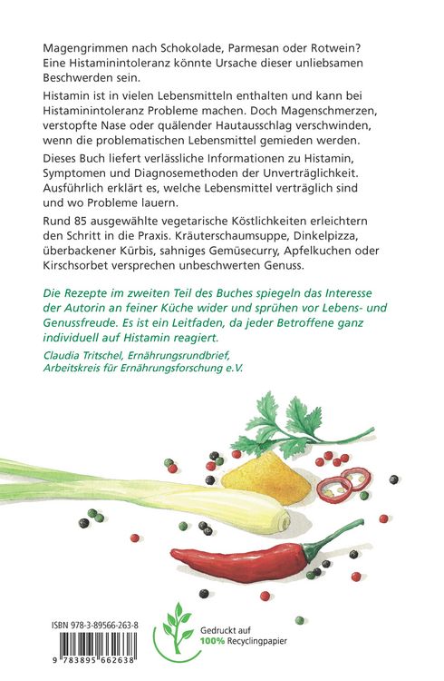 Produktbild: Histaminarm kochen - vegetarisch