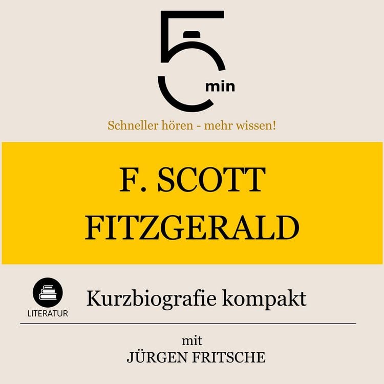 Produktbild: F. Scott Fitzgerald: Kurzbiografie kompakt