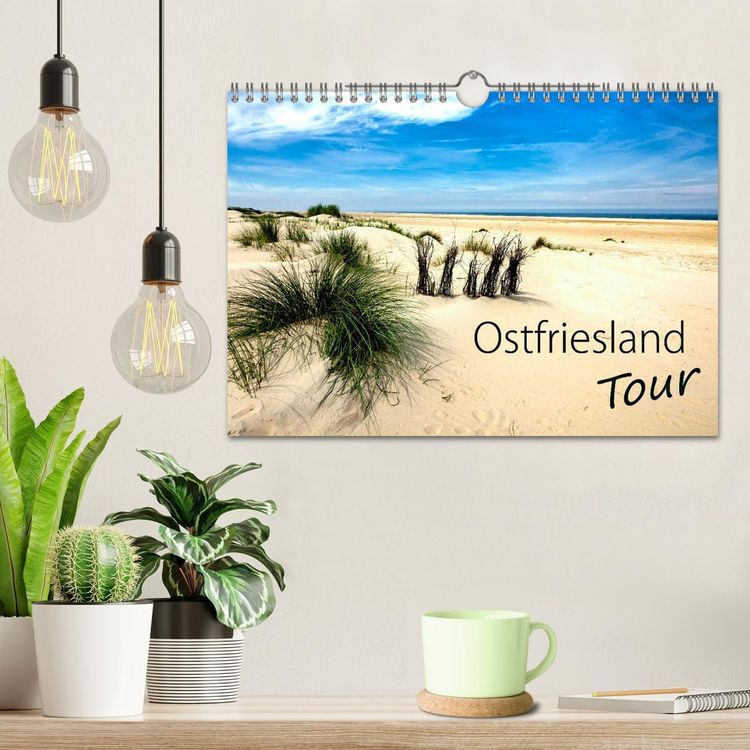 Produktbild: Ostfriesland - Tour (Wandkalender 2026 DIN A4 quer), CALVENDO Monatskalender