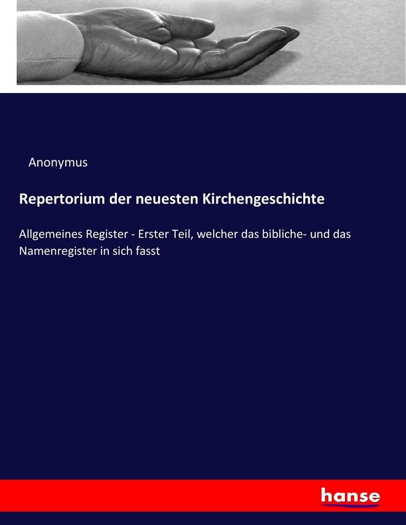 Produktbild: Repertorium der neuesten Kirchengeschichte