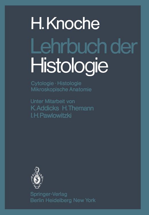Produktbild: Lehrbuch der Histologie