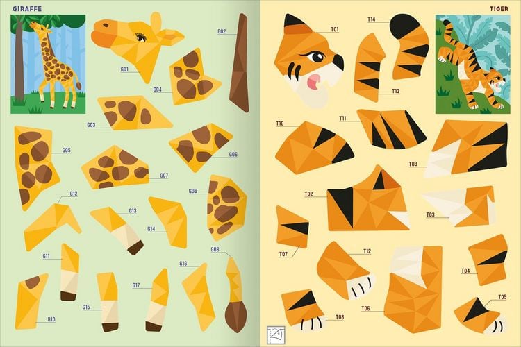 Produktbild: Mein Mosaik-Stickerbuch &ndash; Tiere