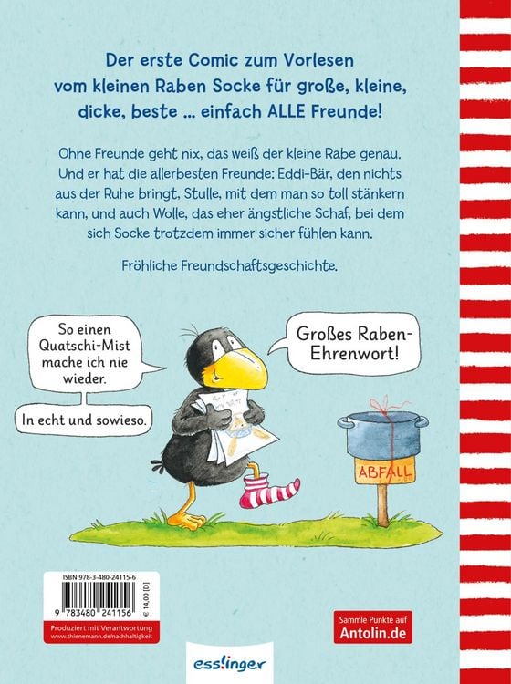Produktbild: Der kleine Rabe Socke: Alles wieder beste Freunde!