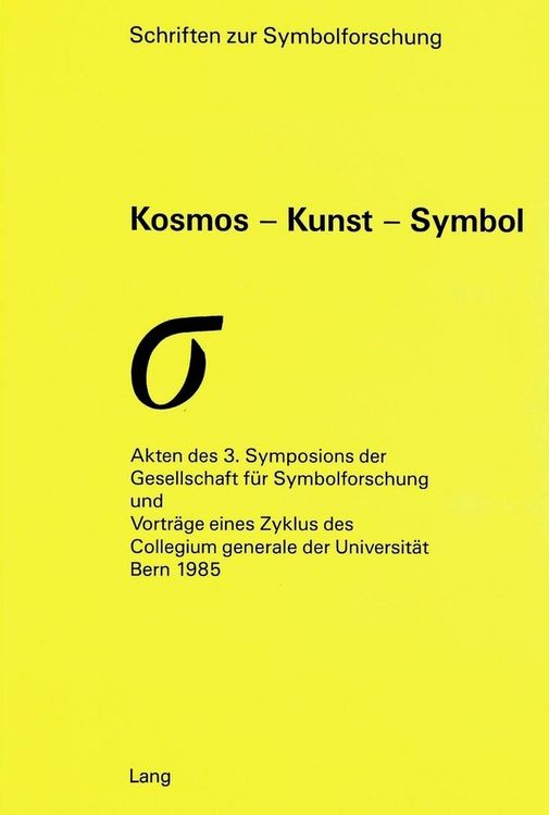 Produktbild: Kosmos - Kunst - Symbol