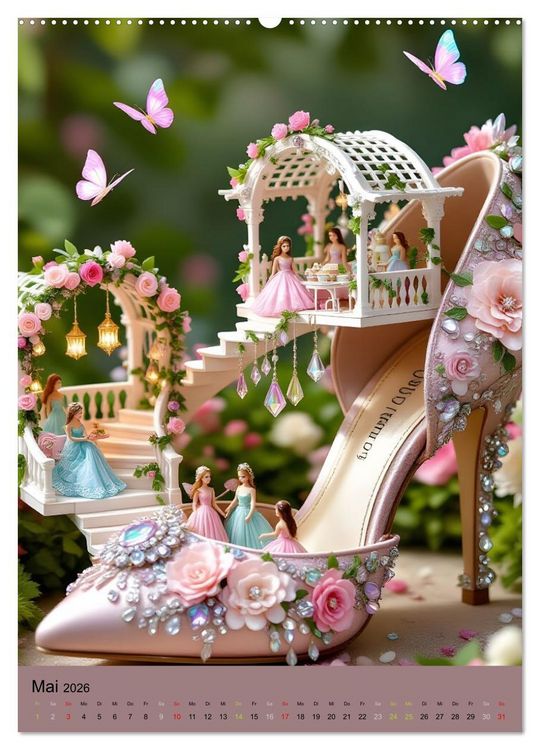 Produktbild: High-Heel-Visionen (Wandkalender 2026 DIN A2 hoch), CALVENDO Monatskalender
