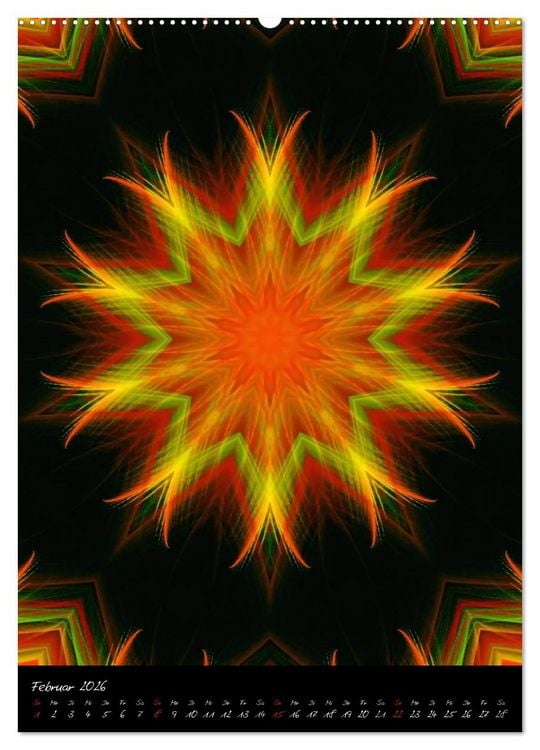 Produktbild: Mandala - Esoterik & Meditation (Wandkalender 2026 DIN A2 hoch), CALVENDO Monatskalender