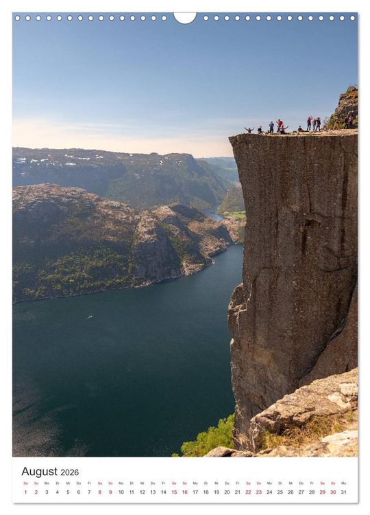 Produktbild: Norwegen - Perle des Nordens (Wandkalender 2026 DIN A3 hoch), CALVENDO Monatskalender