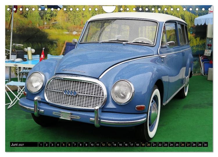Produktbild: Deutsche Klassiker (Wandkalender 2027 DIN A4 quer), CALVENDO Monatskalender