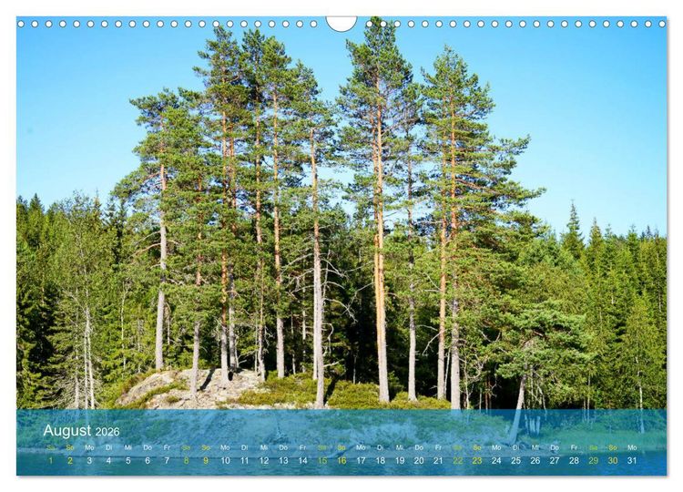 Produktbild: Zauberhaftes V&auml;rmland (Wandkalender 2026 DIN A3 quer), CALVENDO Monatskalender