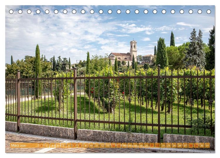 Produktbild: Valpolicella (Tischkalender 2026 DIN A5 quer), CALVENDO Monatskalender