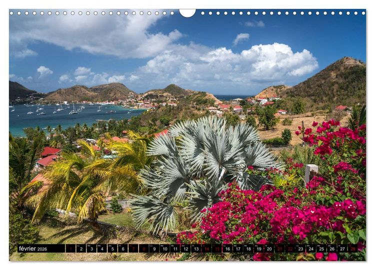 Produktbild: Guadeloupe (Calendrier mural 2026 DIN A3 vertical), CALVENDO calendrier mensuel