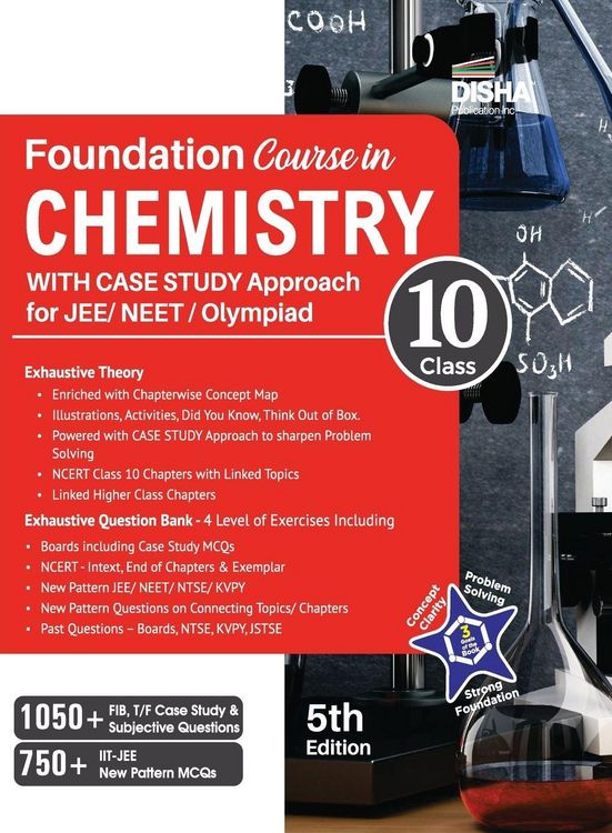 Produktbild: Foundation Course in Chemistry for JEE/ NEET/ Olympiad Class 10 with Case Study Approach - 5th Edition