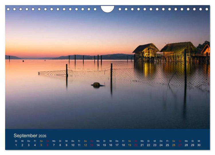 Produktbild: Ansichten vom Bodensee (Wandkalender 2026 DIN A4 quer), CALVENDO Monatskalender