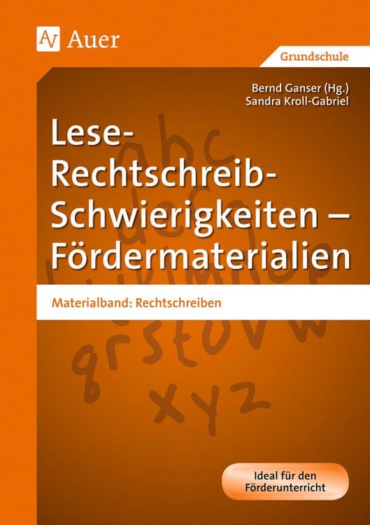 Produktbild: Lese-Rechtschreib-Schwierigkeiten - F&ouml;rdermaterialien