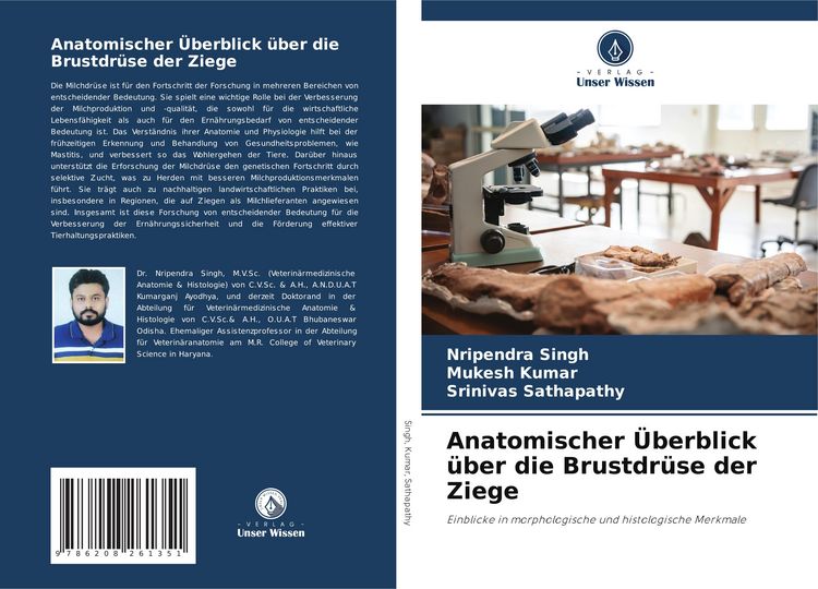Produktbild: Anatomischer &Uuml;berblick &uuml;ber die Brustdr&uuml;se der Ziege