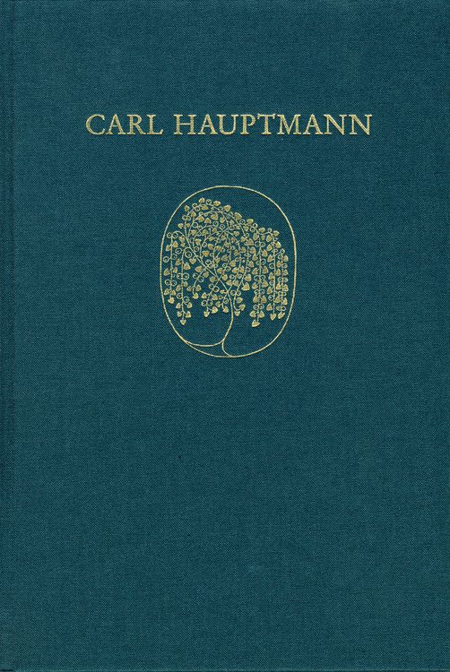 Produktbild: Carl Hauptmann: S&auml;mtliche Werke / XVII: Briefe III
