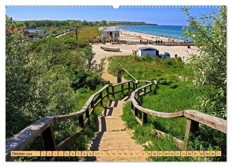 Produktbild: Impressionen Ostseebad Rerik (Wandkalender 2026 DIN A2 quer), CALVENDO Monatskalender