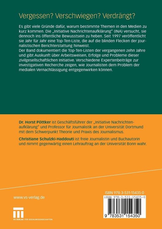 Produktbild: Vergessen? Verschwiegen? Verdr&auml;ngt?