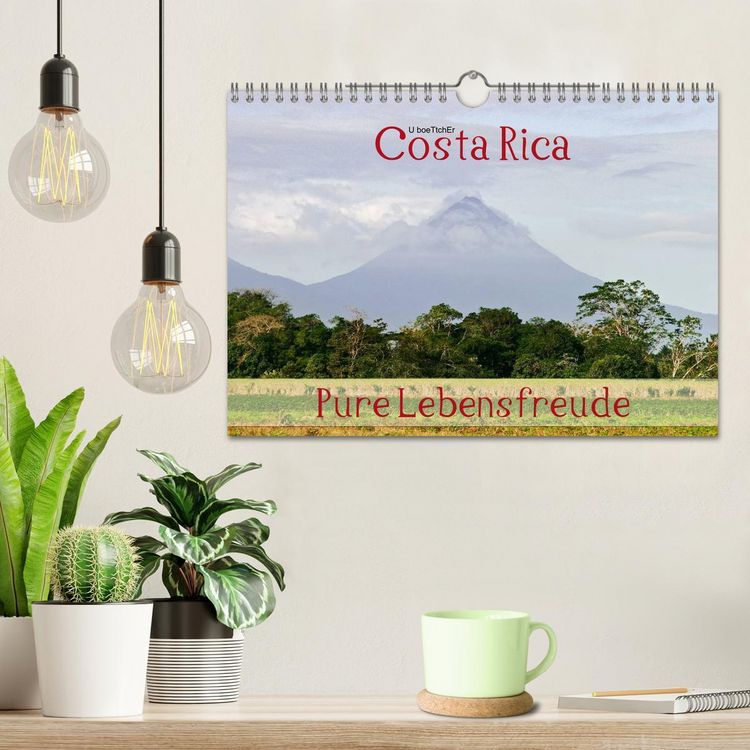 Produktbild: Costa Rica - Pure Lebensfreude (Wandkalender 2026 DIN A4 quer), CALVENDO Monatskalender
