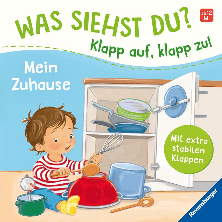 Produktbild: Was siehst du? Klapp auf, klapp zu! Mein Zuhause