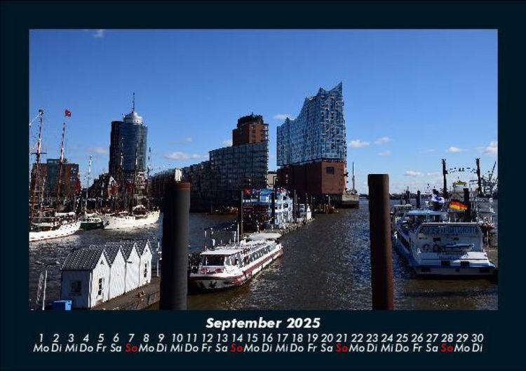 Produktbild: Hamburg 2025 Fotokalender DIN A5