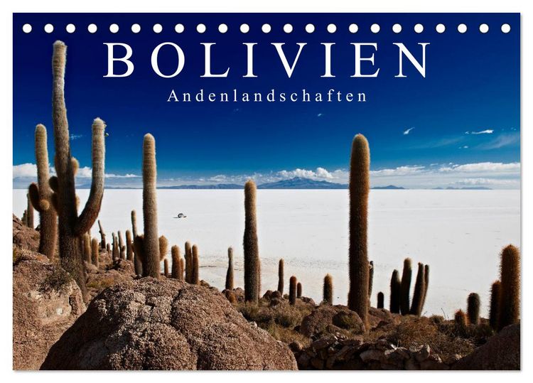 Produktbild: Bolivien Andenlandschaften "CH-Version" (Tischkalender 2026 DIN A5 quer), CALVENDO Monatskalender