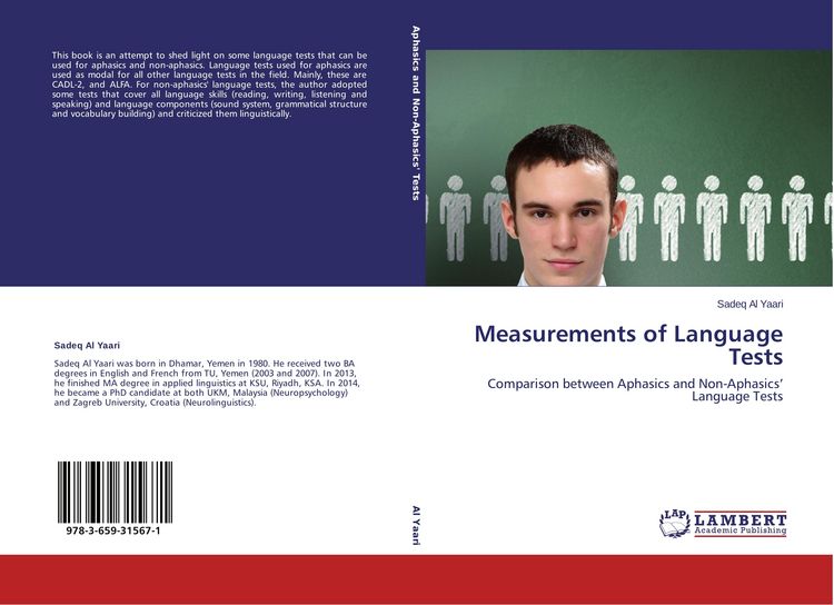 Produktbild: Measurements of Language Tests