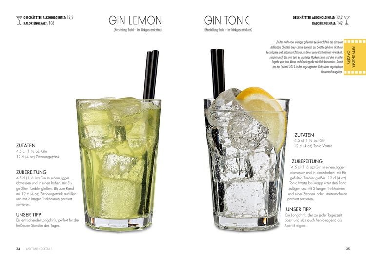 Produktbild: Cocktails, Drinks & Longdrinks
