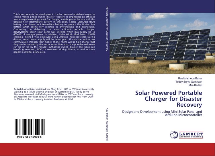 Produktbild: Solar Powered Portable Charger for Disaster Recovery