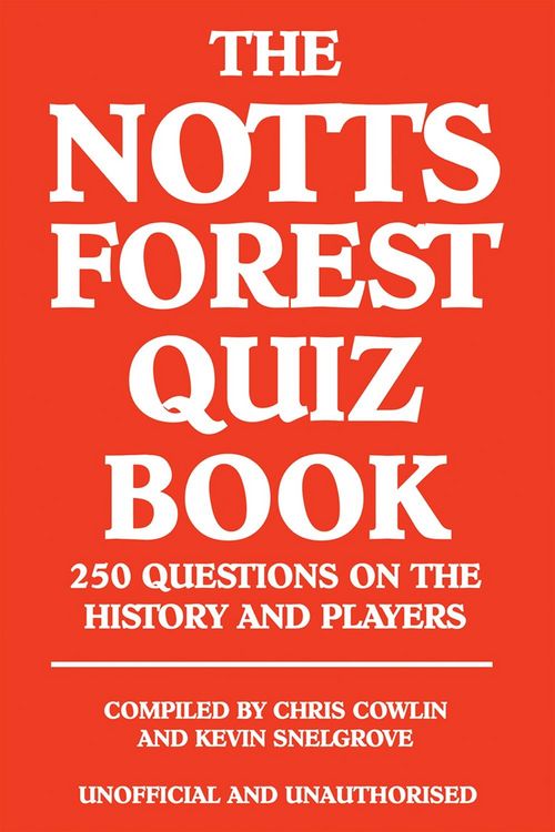 Produktbild: Notts Forest Quiz Book