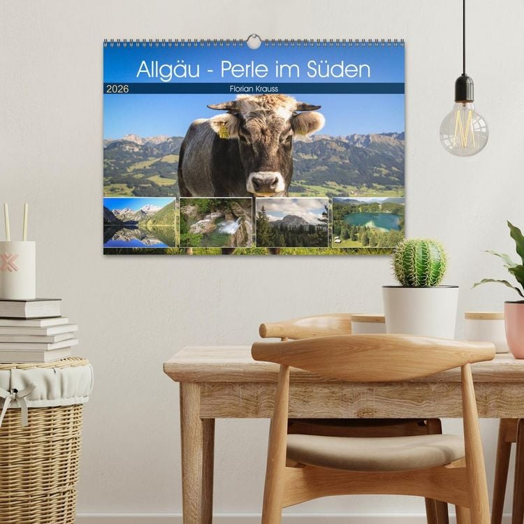 Produktbild: Allg&auml;u - Perle im S&uuml;den (Wandkalender 2026 DIN A3 quer), CALVENDO Monatskalender