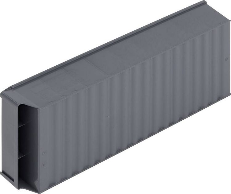 Produktbild: Alutec 66032 Sichtlagerkasten (L x B x H) 500 x 183 x 81mm Dunkelgrau 1St.