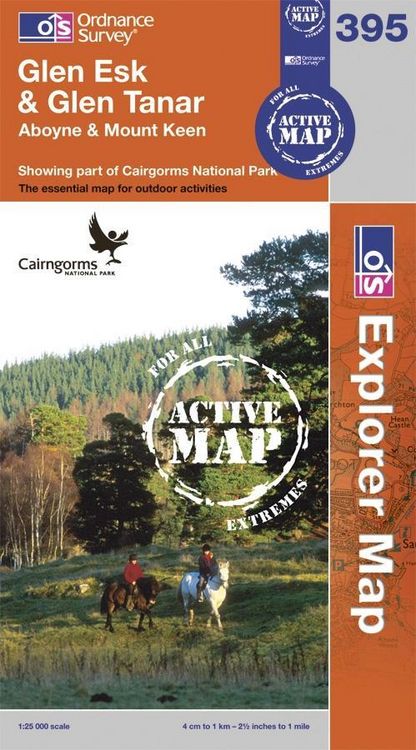 Produktbild: Glen Esk & Glen Tanar 1 : 25 000