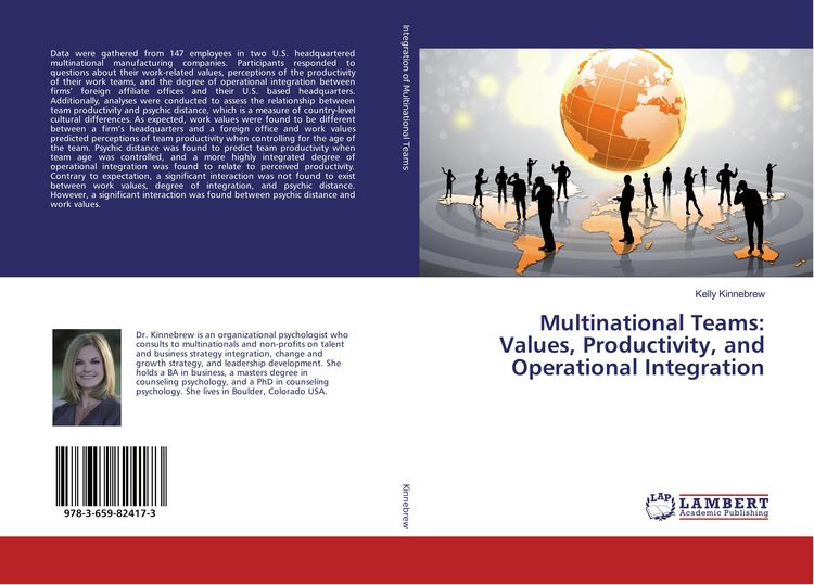 Produktbild: Multinational Teams: Values, Productivity, and Operational Integration
