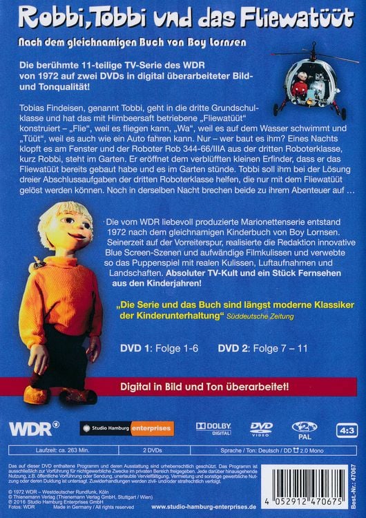 Produktbild: Robbi, Tobbi und das Fliewat&uuml;&uuml;t [2 DVDs]