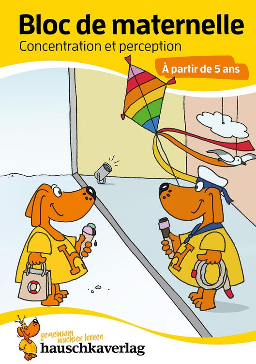 Produktbild: Bloc de maternelle - Concentration et perception &Agrave; partir de 5 ans