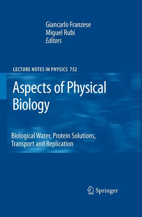 Produktbild: Aspects of Physical Biology