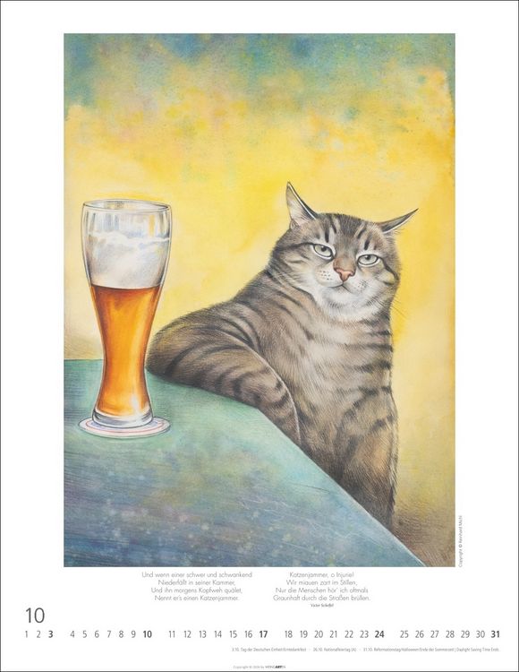 Produktbild: Schnurren und Kratzen - Bilder von Katzen Kalender 2027
