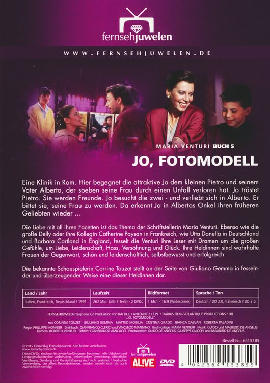 Produktbild: Jo, Fotomodell - Fernsehjuwelen [2 DVDs]
