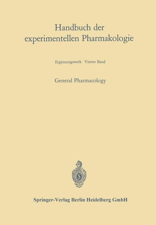 Produktbild: General Pharmacology