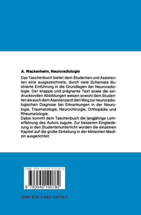 Produktbild: Neuroradiologie